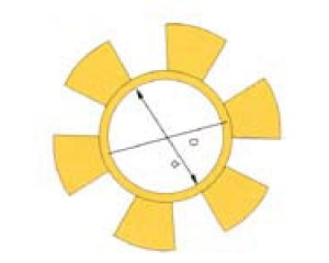 T型梅花六角水泵對(duì)輪墊